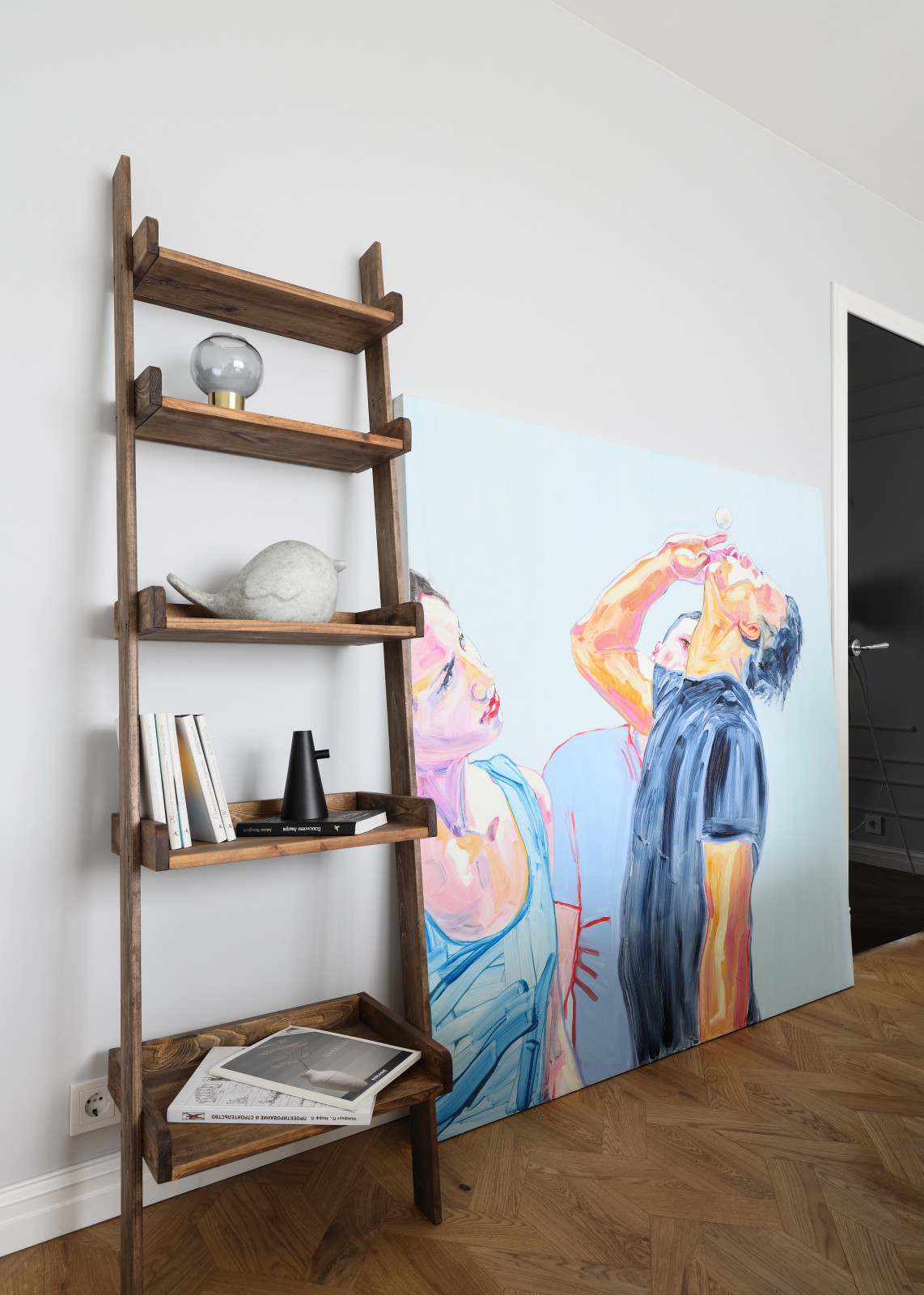 Chic interior for young couple