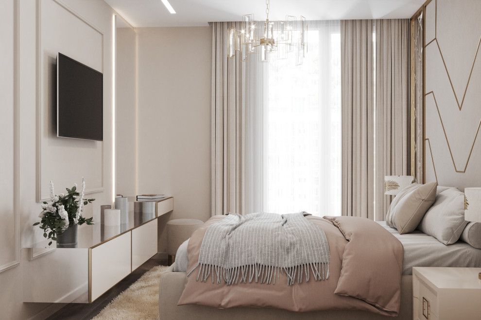 Проект 2х комнатной квартиры для молодой пары с детской для мальчика на вырост