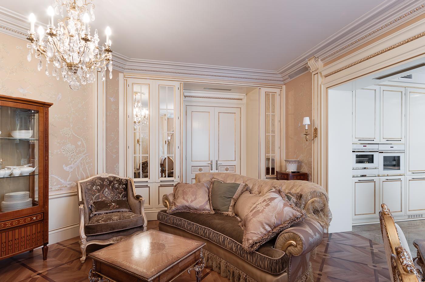 Дворцовая классика в городской квартире