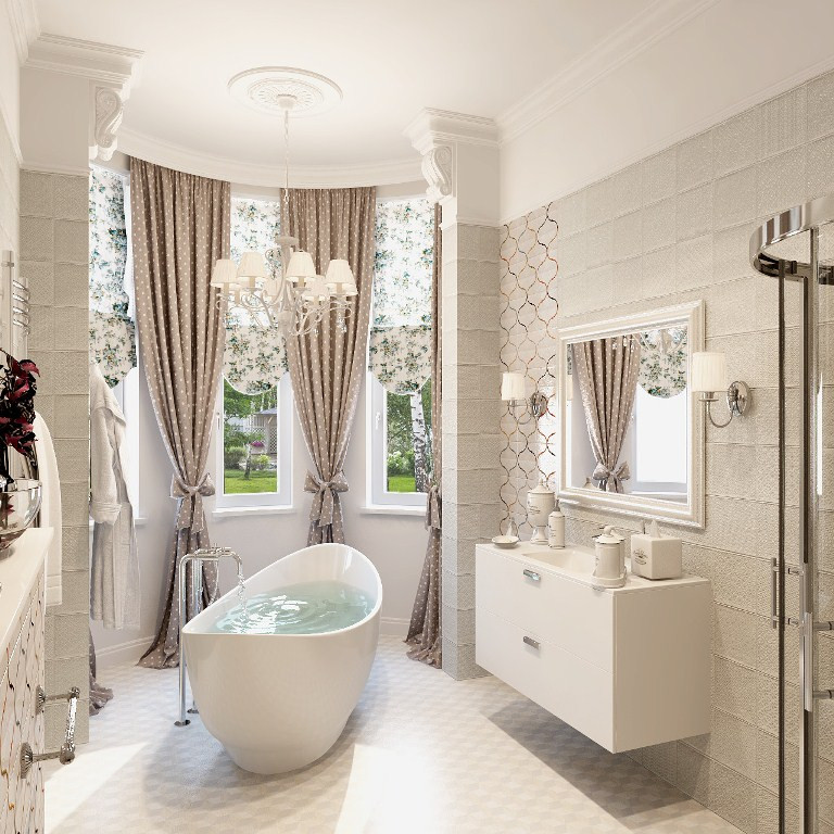 Дом в стиле прованс, пос. Малиновка