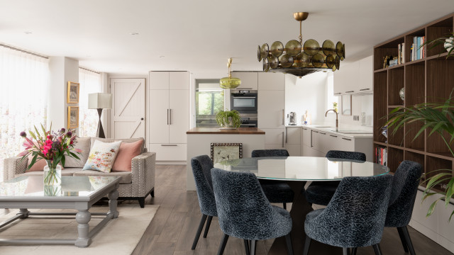 Cottage Coversion eklektisk-matplats