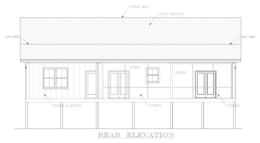 Rear Elevation
