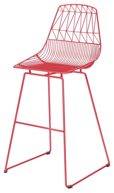 red bar stools