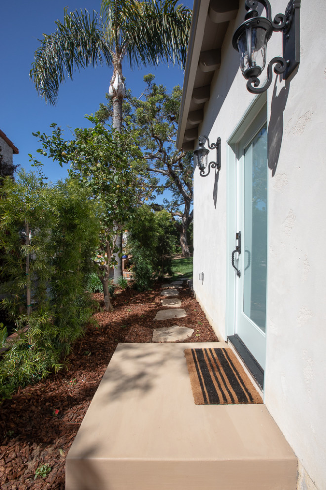 Inspiration for a rural veranda in San Diego.