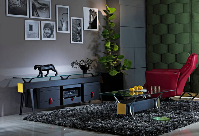 Alba TV Console contemporary-living-room
