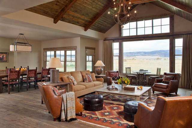 Farmhouse rustic-living-room