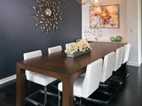Contemporary Dining Room by Adam Gibson Design