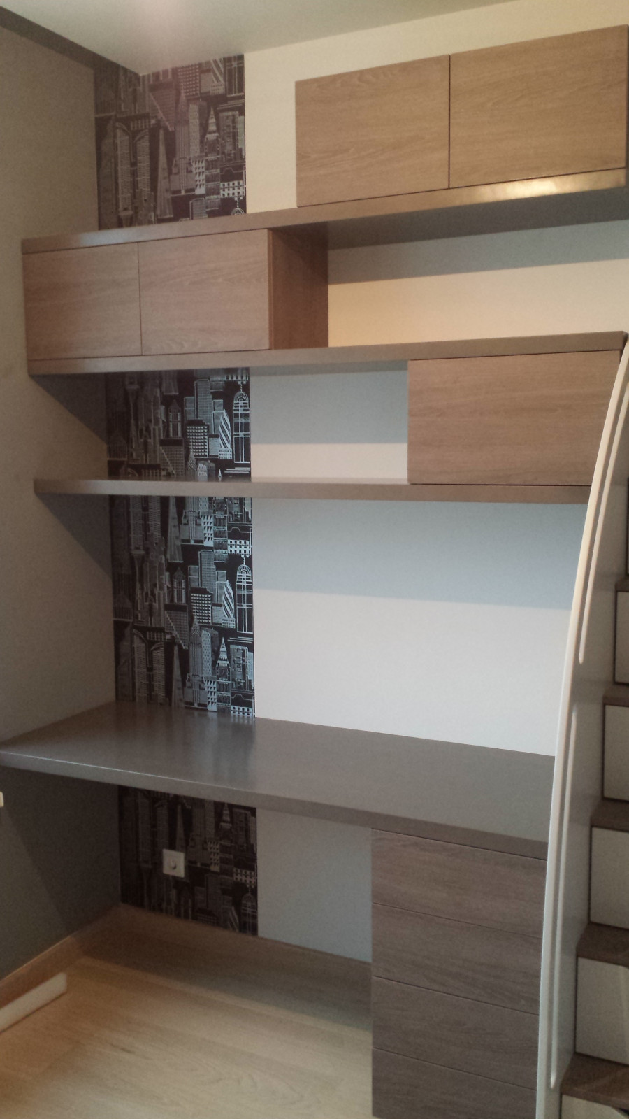 Спальня для 2-х мальчиков с рабочей зоной