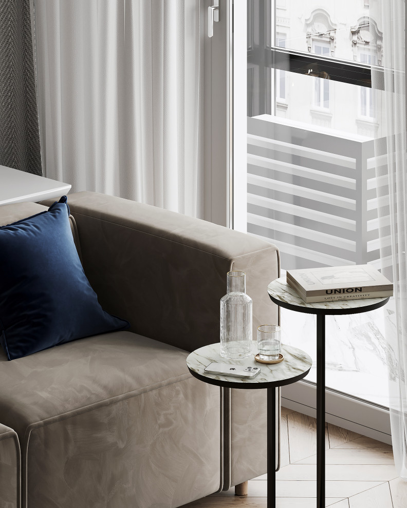 Двухкомнатная квартира для молодой пары в ЖК Черная Речка