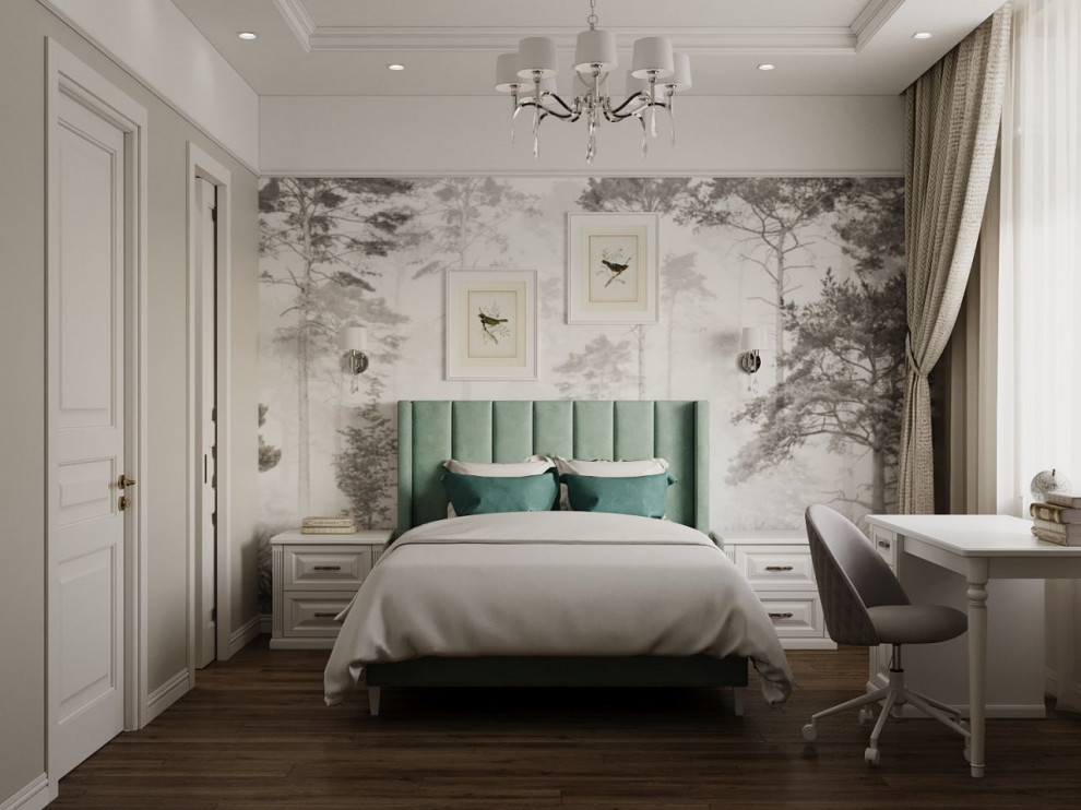 Дизайн-проект квартиры в "Сталинке" в классическом стиле