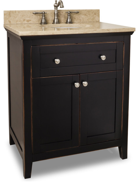 Jeffrey Alexander Vanity W Preassembled Top Bowl Aged Black Jeffrey Alexander Vanity W Preassembled Top Bowl Aged Black Transitional Bathroom Vanities And Sink Consoles By Fratantoni Lifestyles