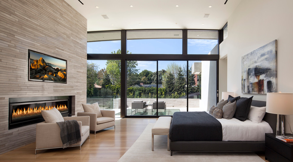 San Vicente Contemporary Bedroom Los Angeles By