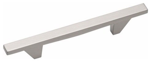 Amerock BP26135-G10 Sleek Satin Nickel Cabinet Pull