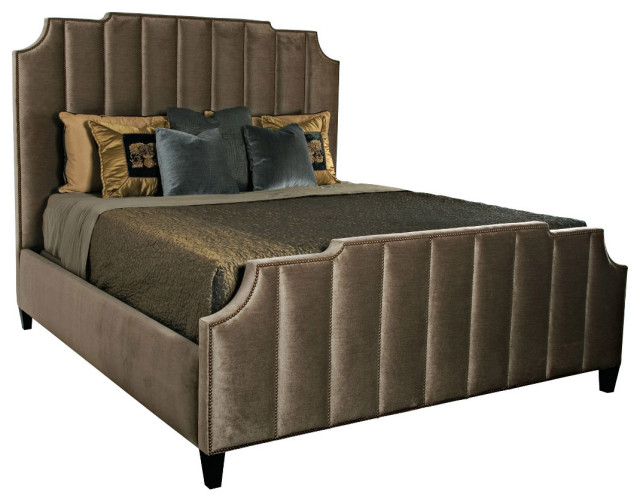 Emerson Bed, King Transitional Platform Beds by Unlimited Furniture Group Houzz