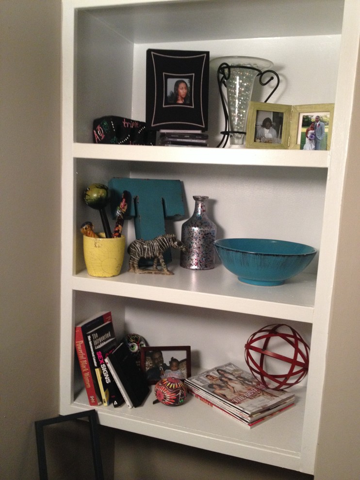 Organizing shelves