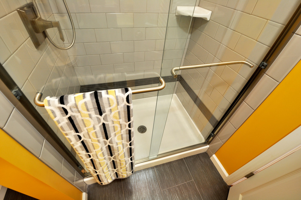 Bathroom - transitional bathroom idea in New York