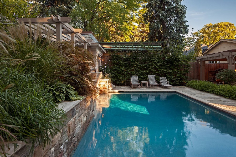 Traditional pool in Toronto.