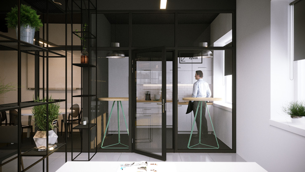 Проект интерьера Центр опережающей  профессиональной подготовки г.Воронеж