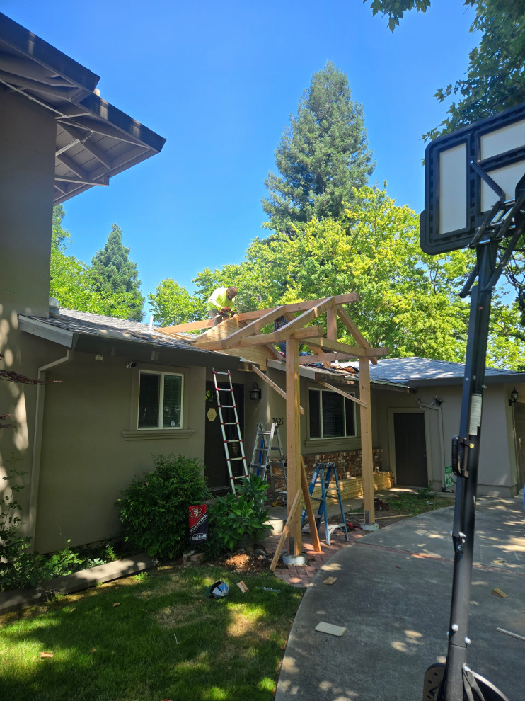 Gabled Entry Addition