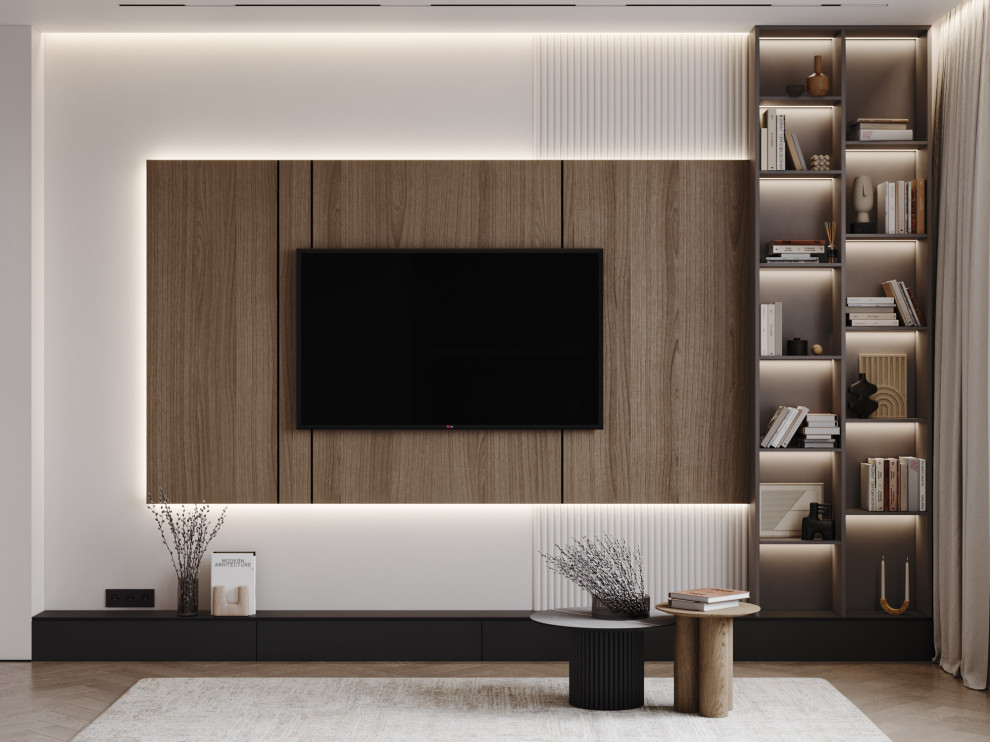 Идеальный современный интерьер в ЖК Homecity