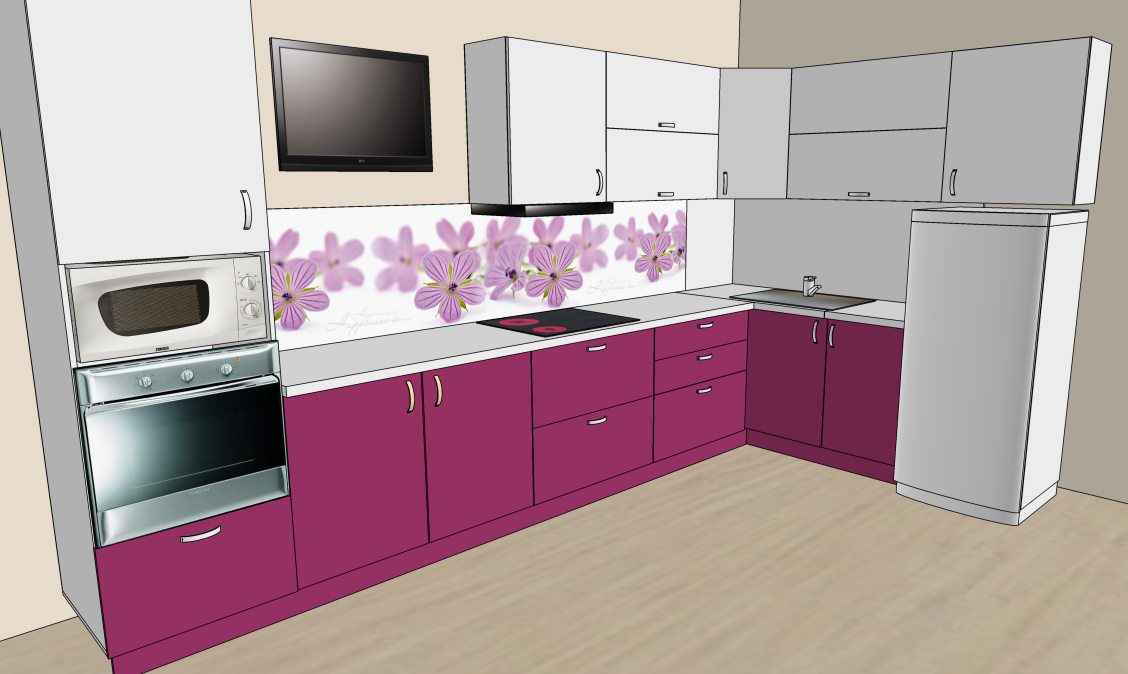 Кухня угловая 3,9х2,05 м. 81500 р.