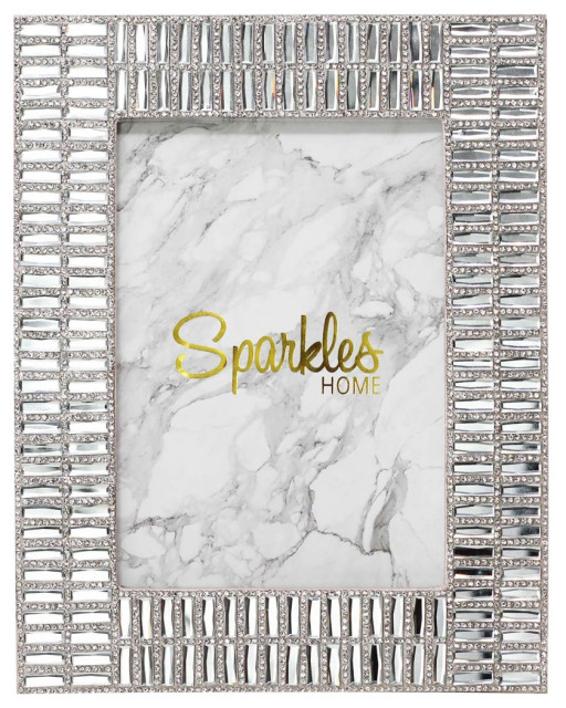 Sparkles Home Rhinestone Fifth Ave Picture Frame - 5x7