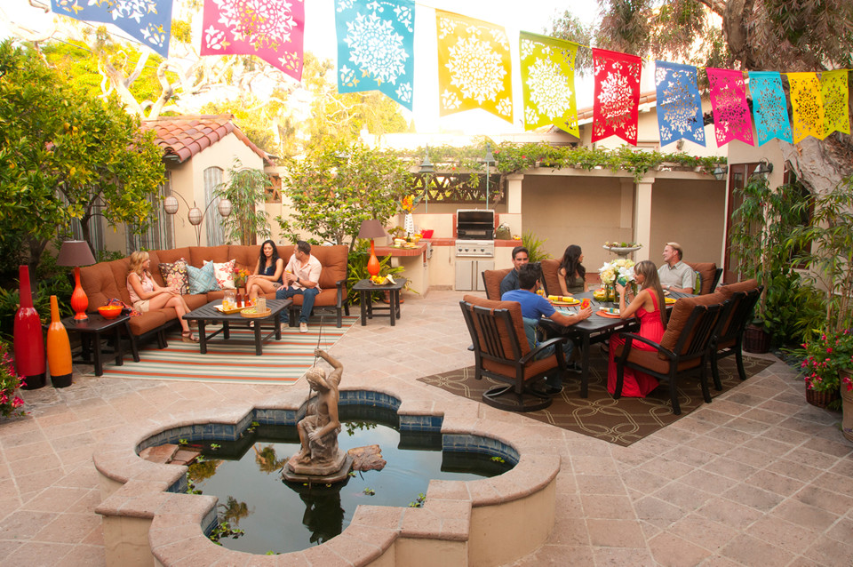 Outdoor Living Space Contemporary Patio San Diego by Jerome's