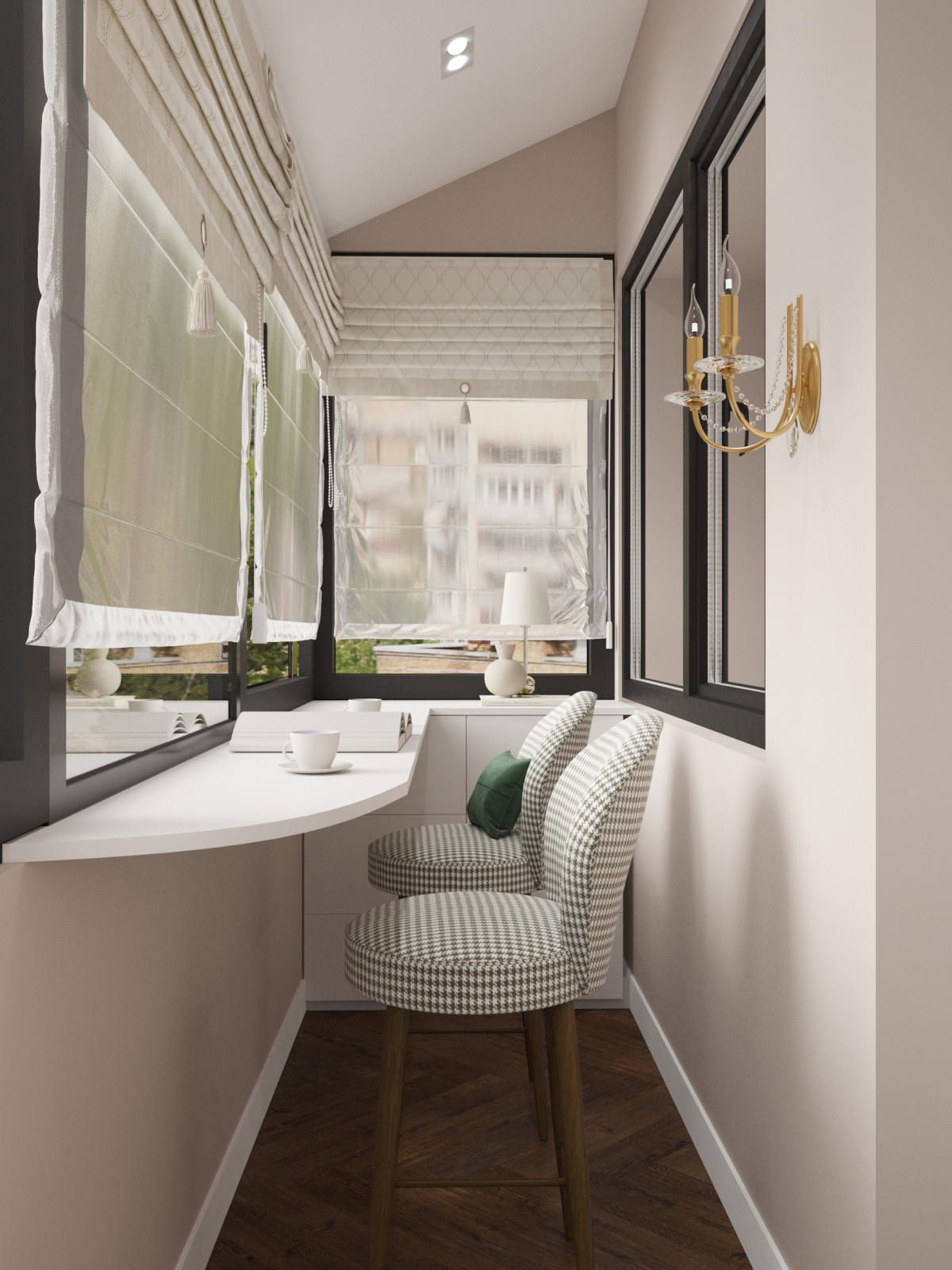 Нежная квартира неоклассика