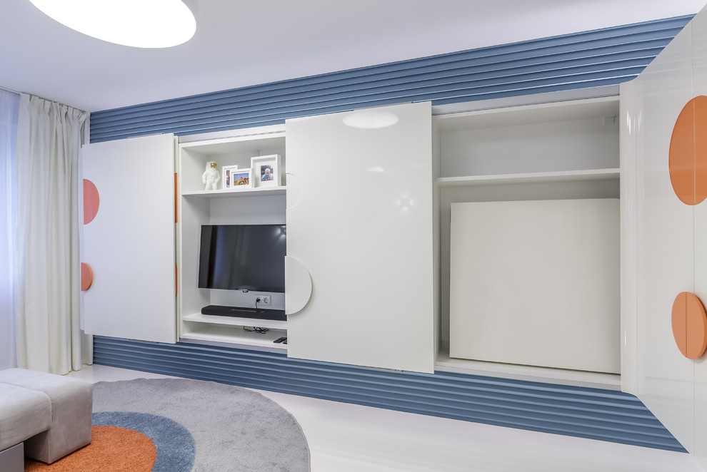 Космический люкс в гостиной для программы "Квартирный вопрос"