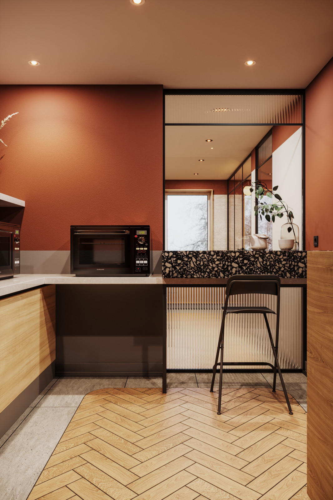 Кухня-столовая в бц Выбор