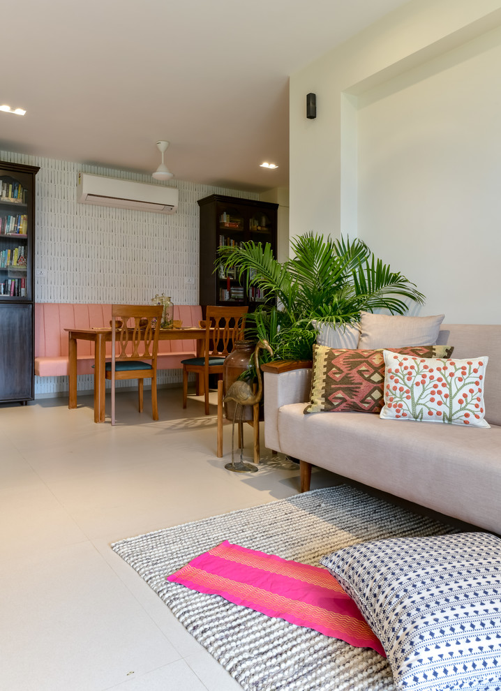 Coastal living room in Mumbai.