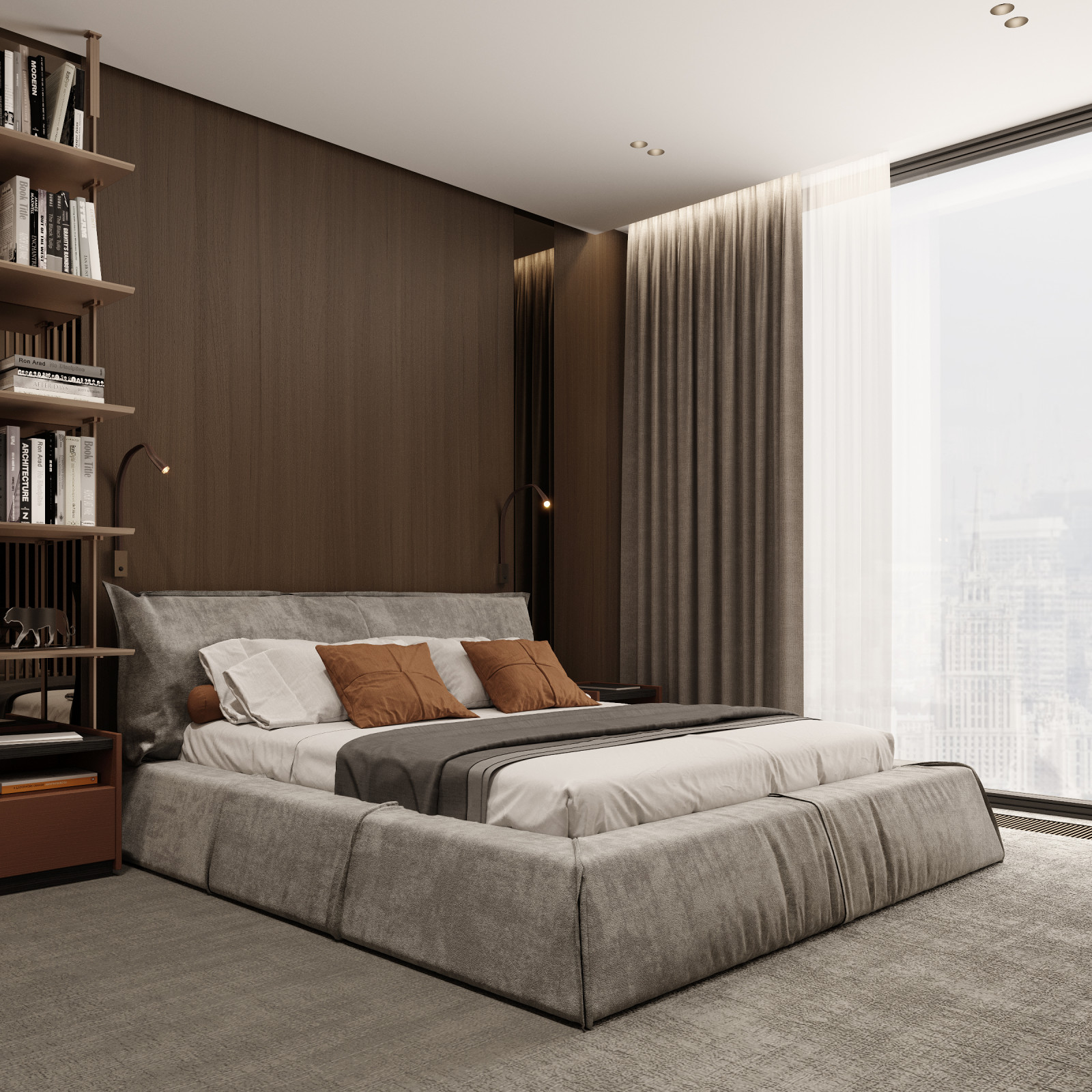 Апартаменты в башне Capital Towers