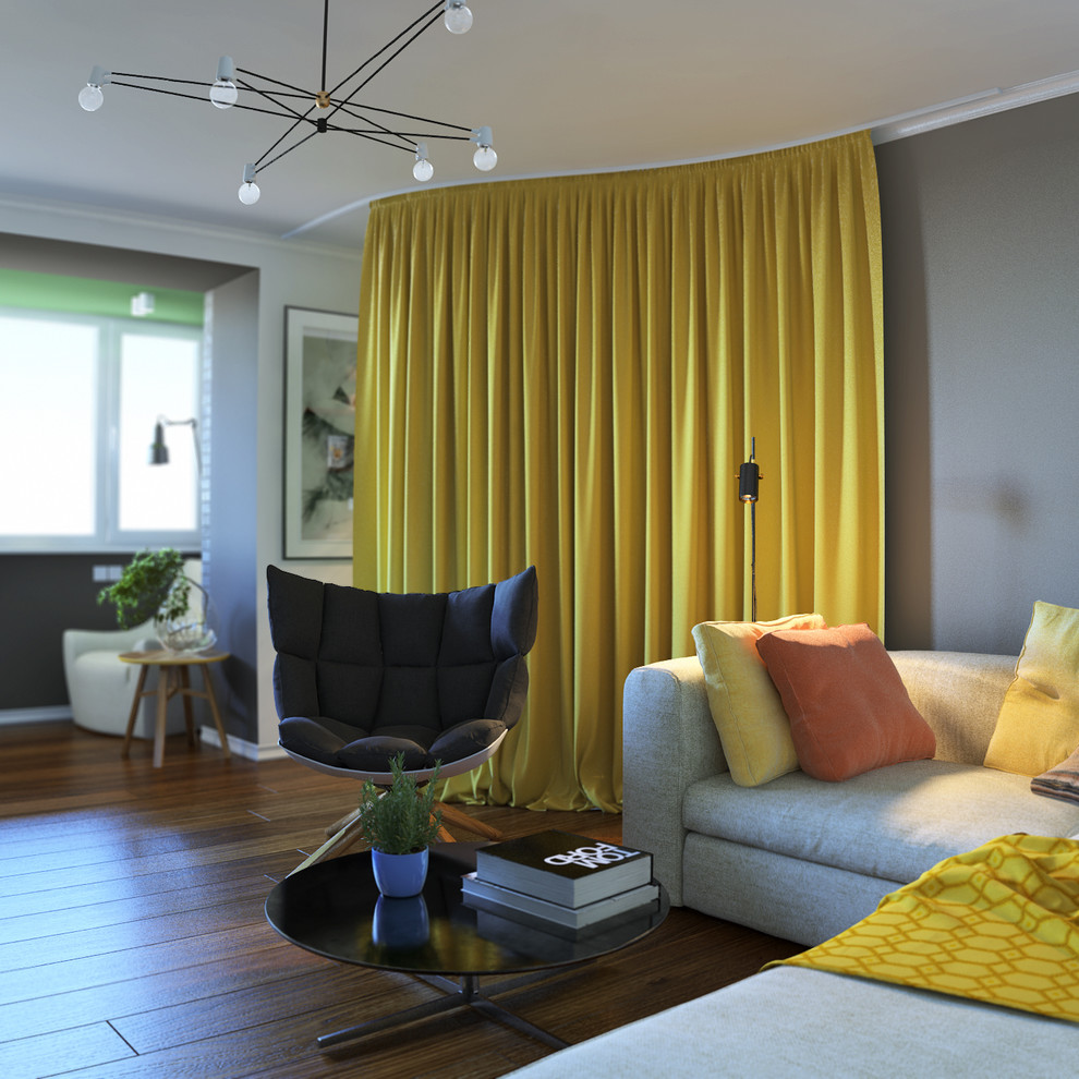 дизайн квартиры 40м2 в современном стиле