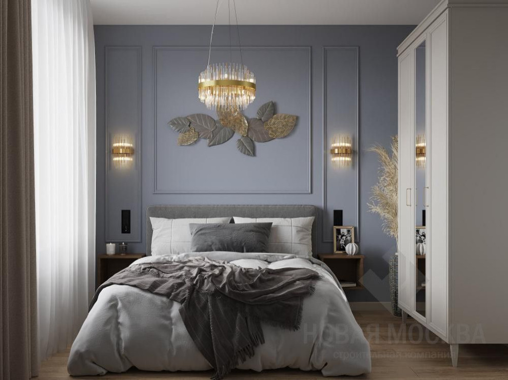 Дизайн-проект однокомнатной квартиры 40 кв.м в Марьино в ЖК «Домашний»