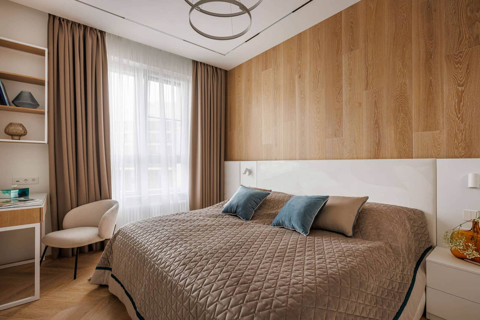 Дизайн и ремонт квартиры в ЖК «Сердце столицы» — На берегу реки