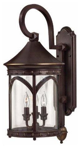 Hinkley 2314CB-LED Lucerne 24-1/2" 1 Light LED Outdoor Wall Sconce in Copper Bro
