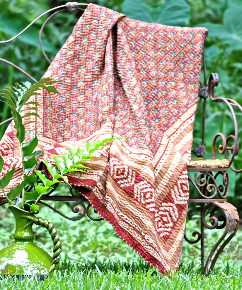 Bali Batik Quilt Henna Tablecloth