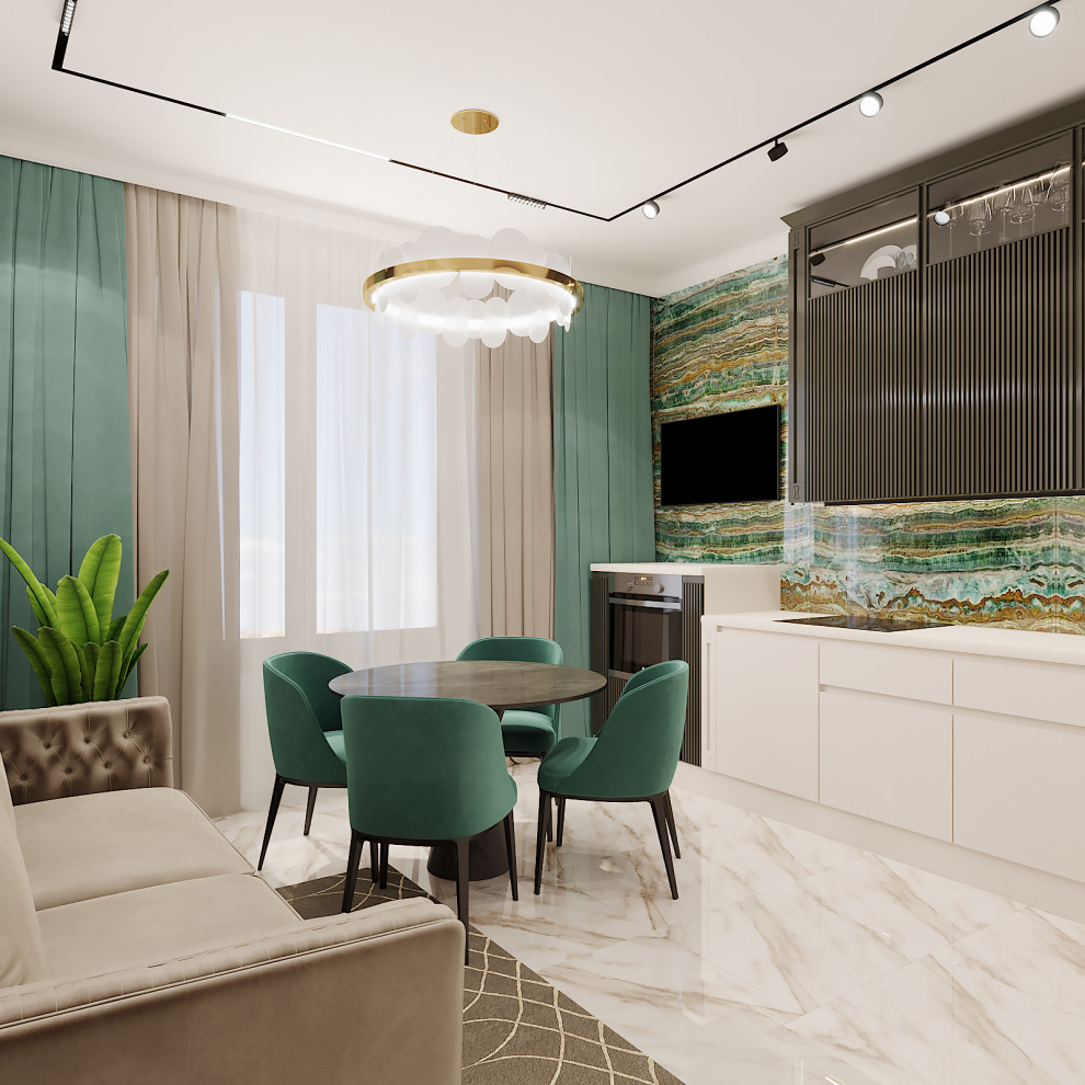 Кухня-гостиная. ЖК Береговой