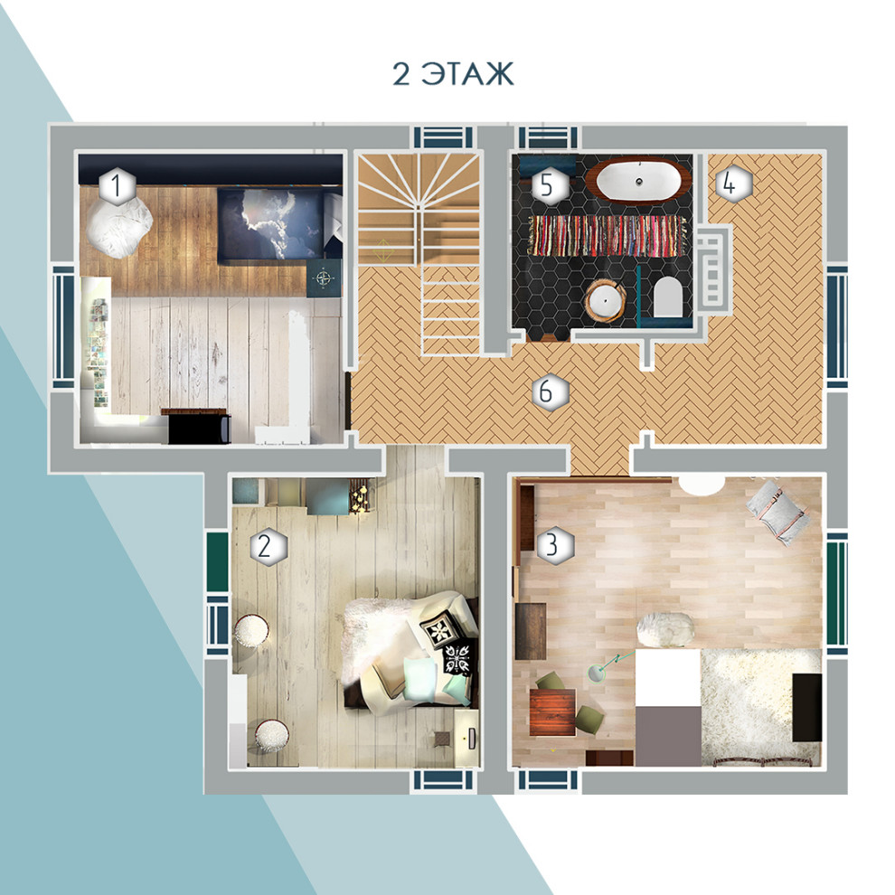 Дизайн интерьера в скандинавском стиле