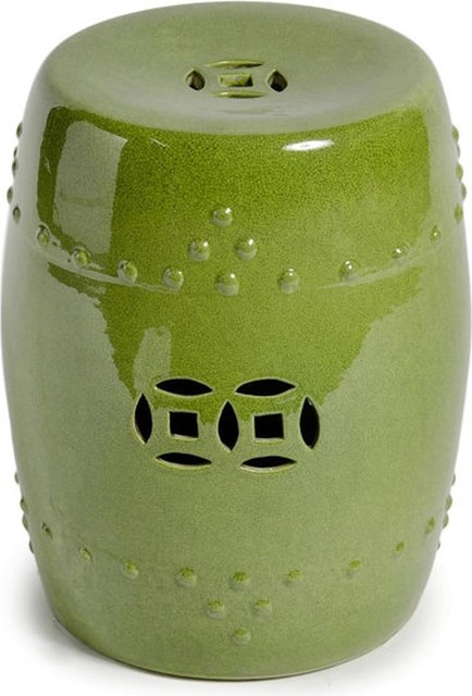 Garden Stool Lime Green Colors May Vary