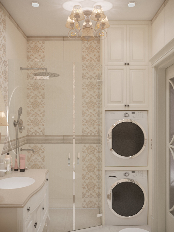 Трехкомнатная квартира в классическом стиле