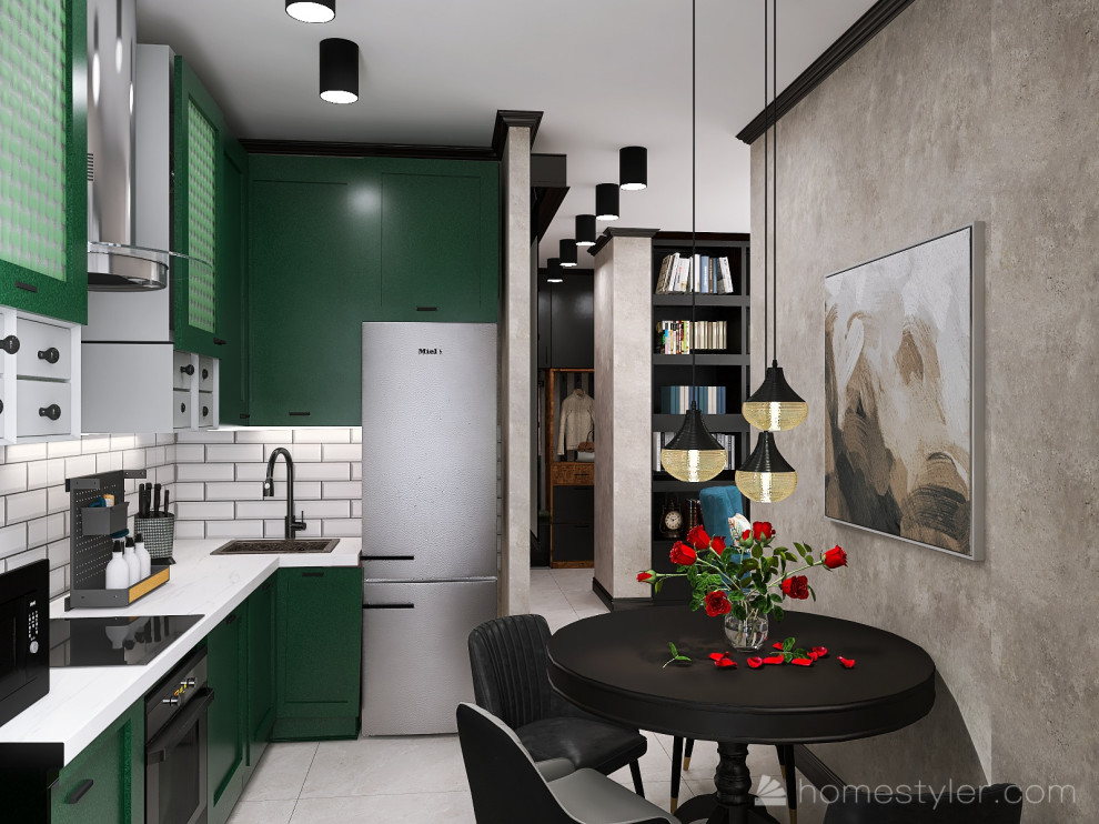 Двушка 60 кв.м для пары с двумя детьми