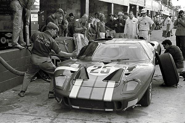 Ford GT MK II CANVAS Art Print Poster Shelby GT 40 Le Mans Car Racing