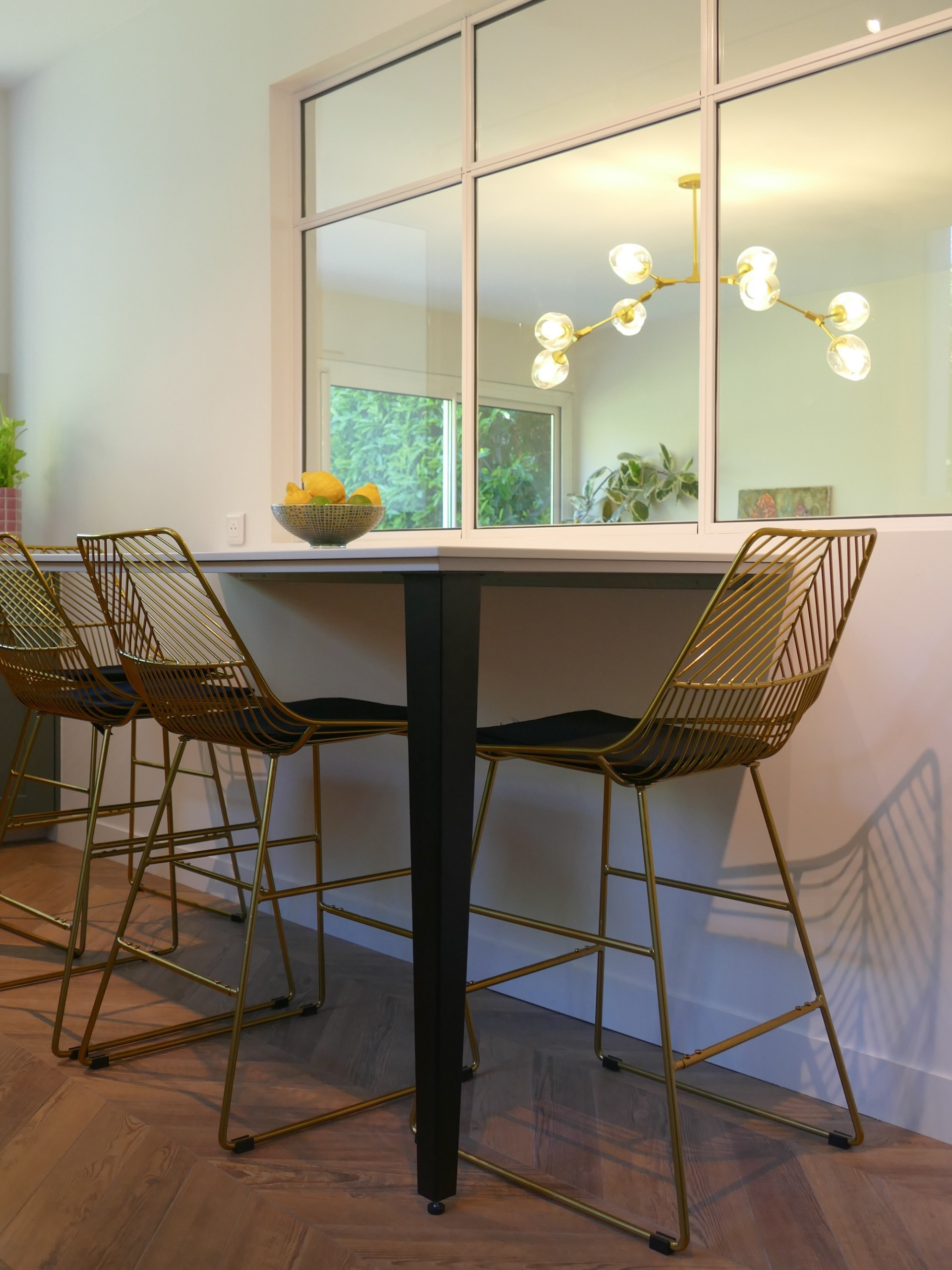 Nouvel espace pour une grande cuisine