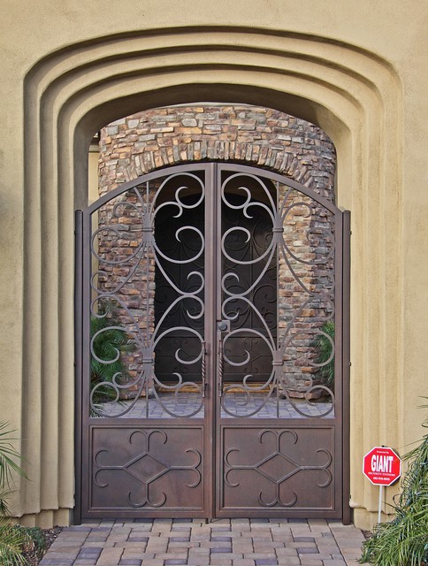 Custom Iron Gates By First Impression Security Doors