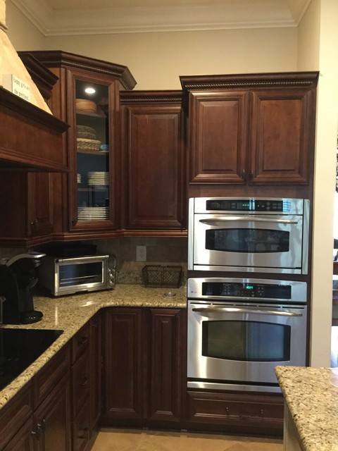 Kitchen Update/Before Picture nyklassisk-koekken