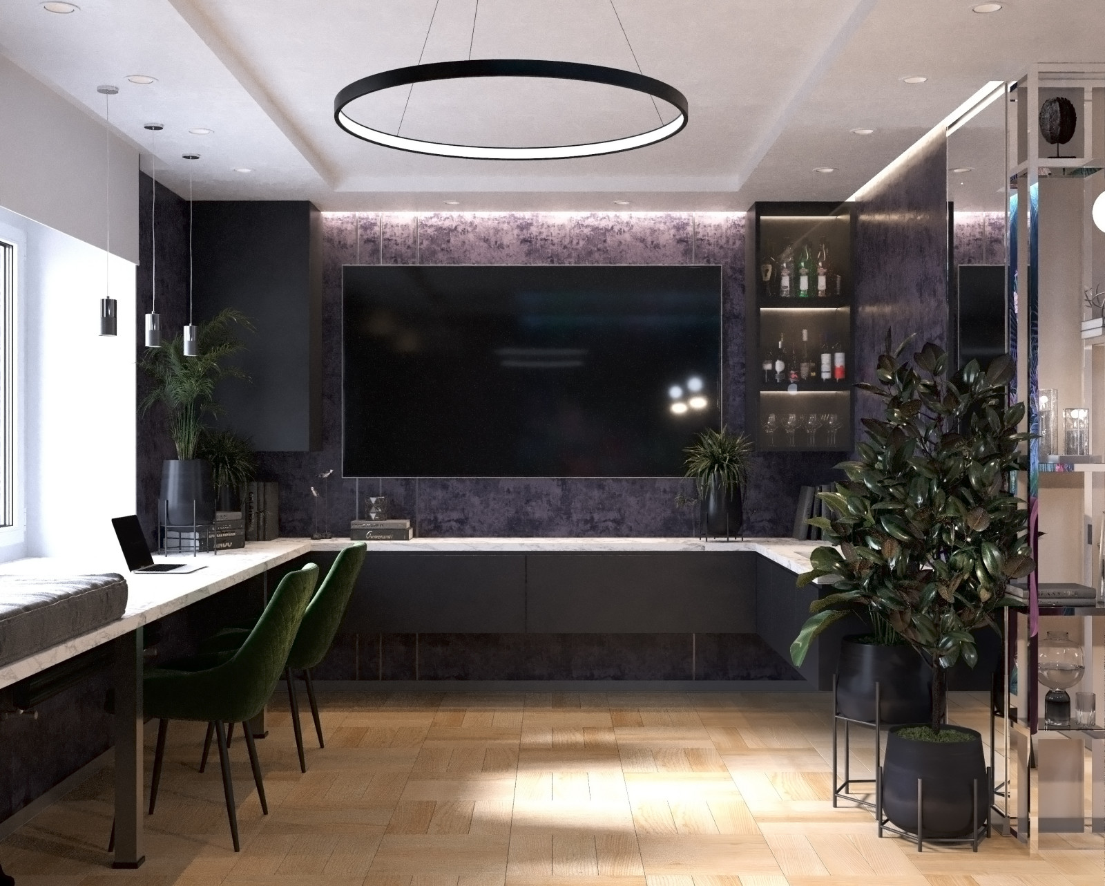 КВАРТИРА С ЭЛЕМЕНТАМИ АР-ДЕКО