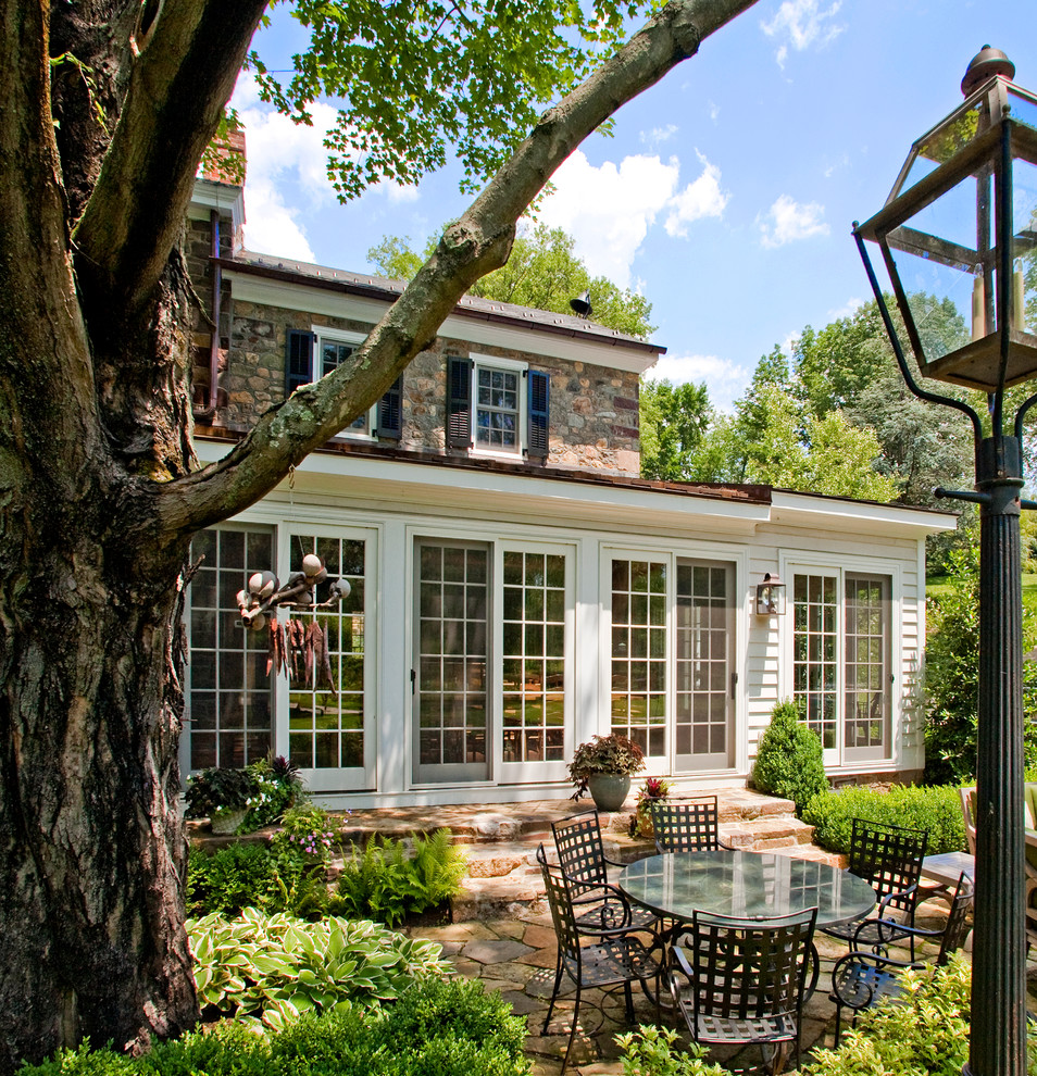 Historic Farmhouse Traditional Patio Philadelphia by