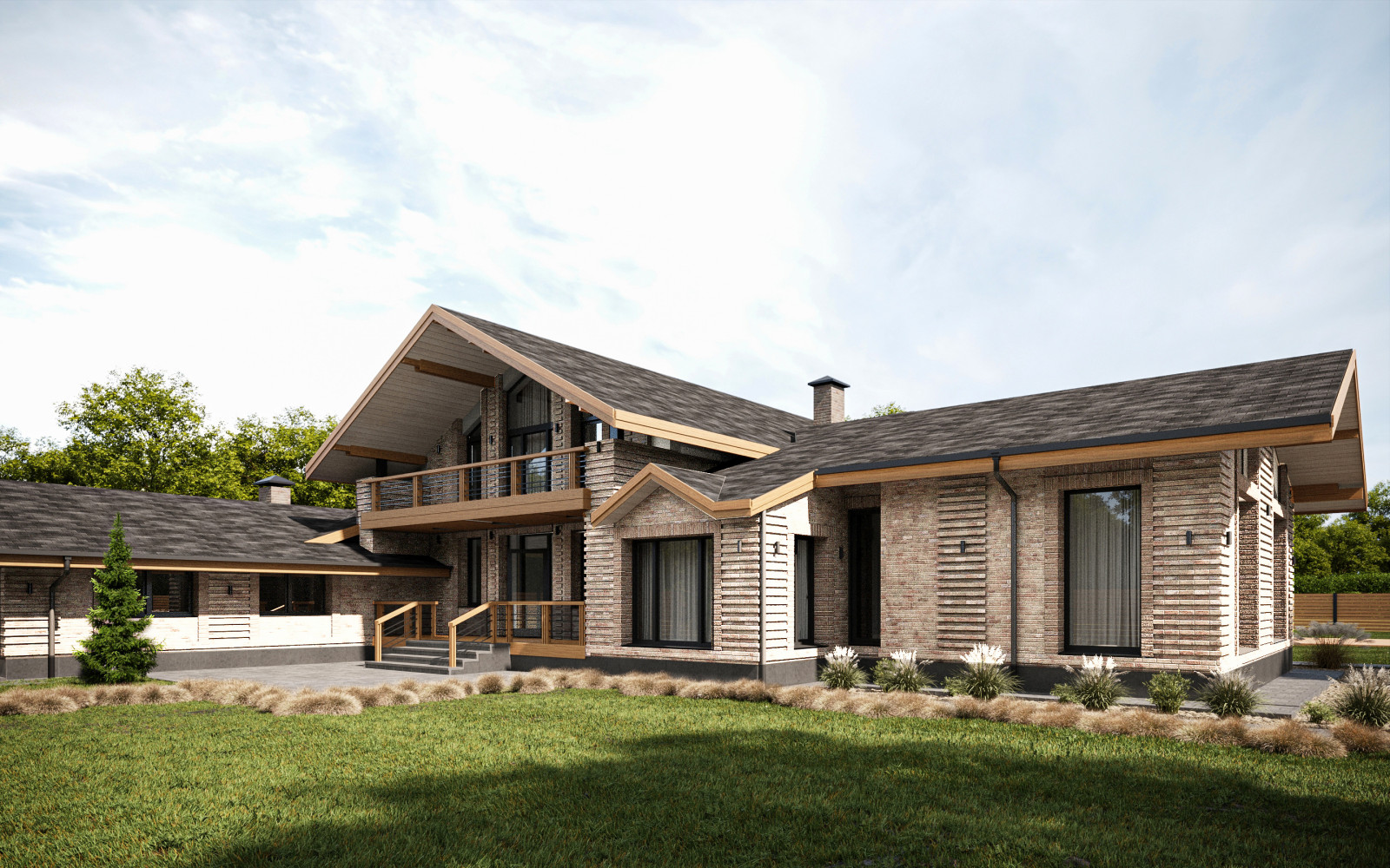 Одноэтажный дом в Курске