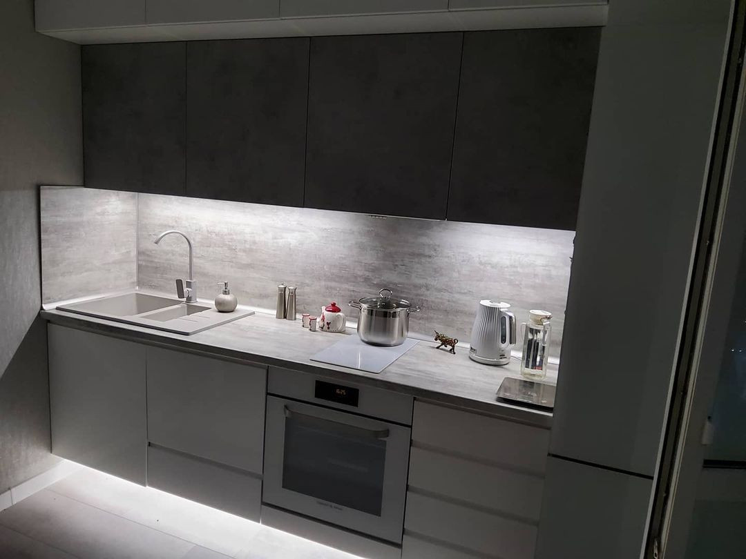 Проект интерьера квартиры "Снежная королева"